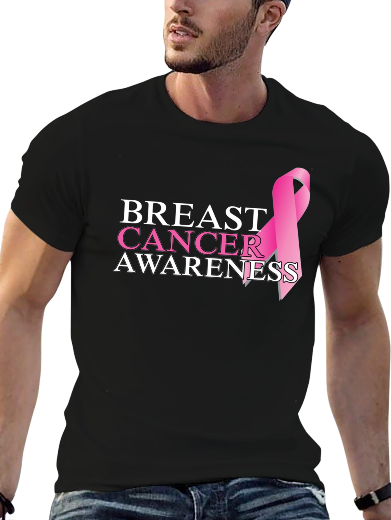 Breast Cancer Awareness Ribbon T-Shirt