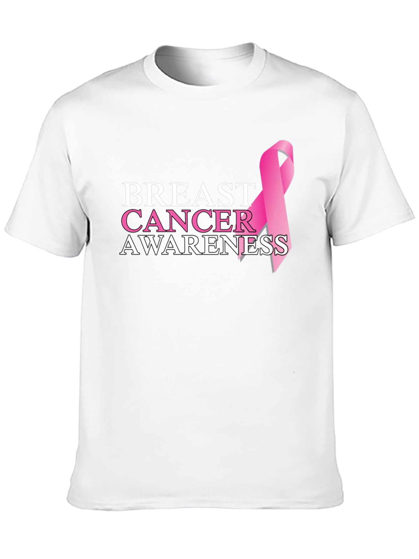 Breast Cancer Awareness Ribbon T-Shirt