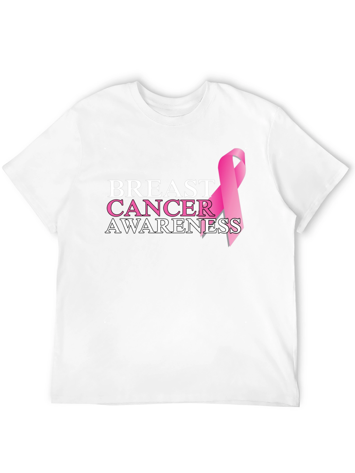 Breast Cancer Awareness Ribbon T-Shirt
