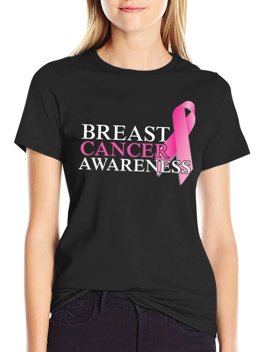 Breast Cancer Awareness Ribbon T-Shirt