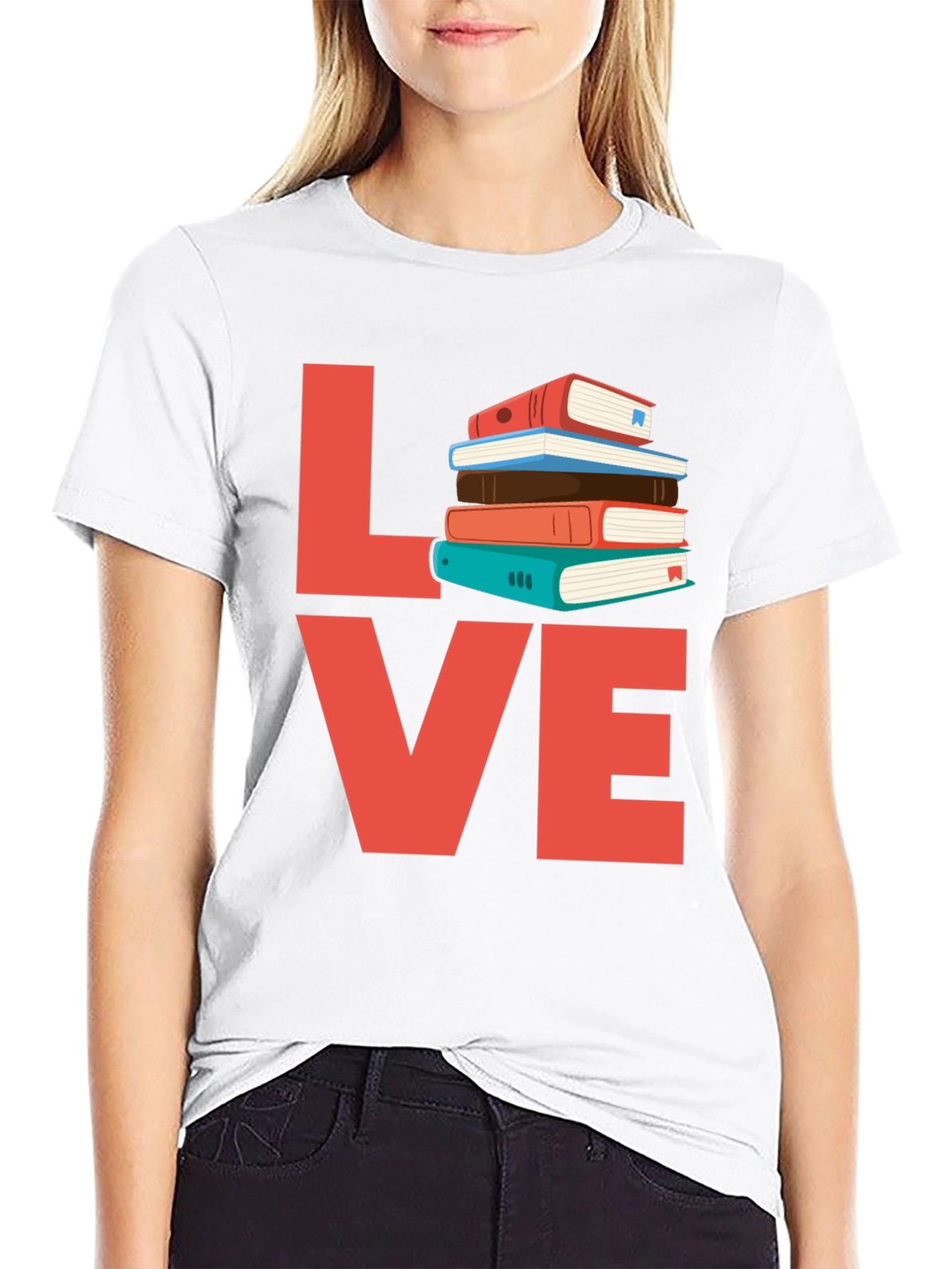Love Books T-Shirt - Read More!