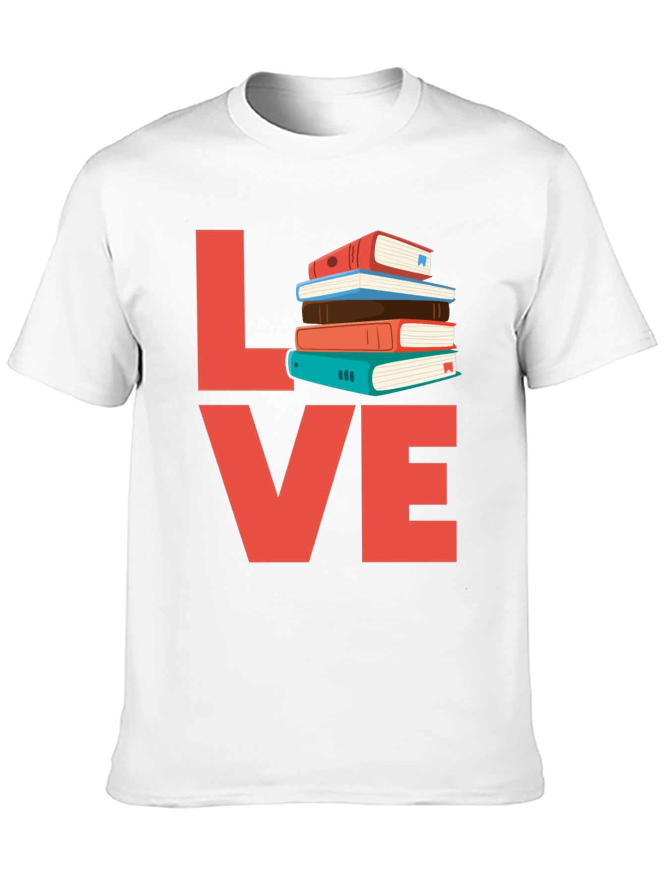 Love Books T-Shirt - Read More!