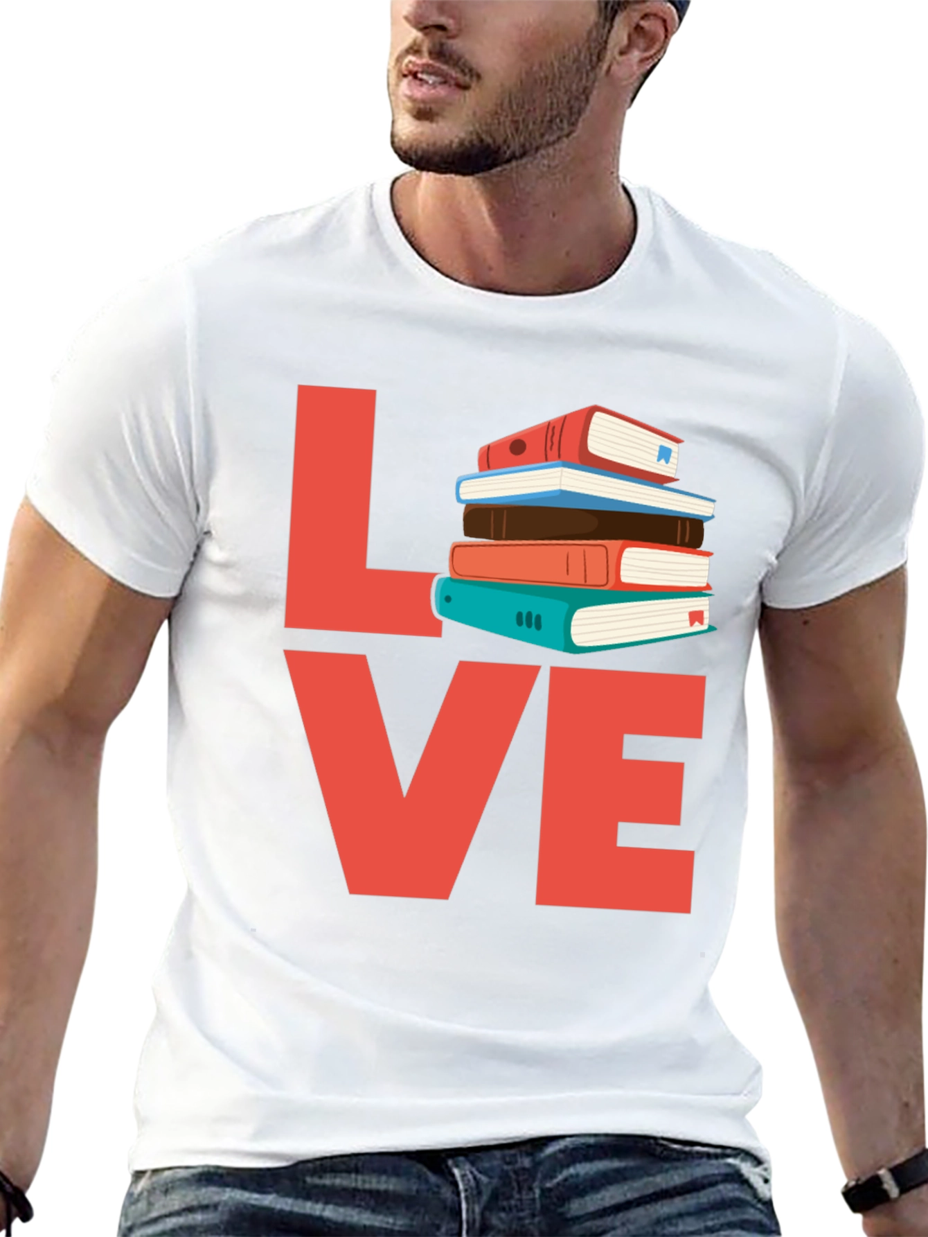 Love Books T-Shirt - Read More!