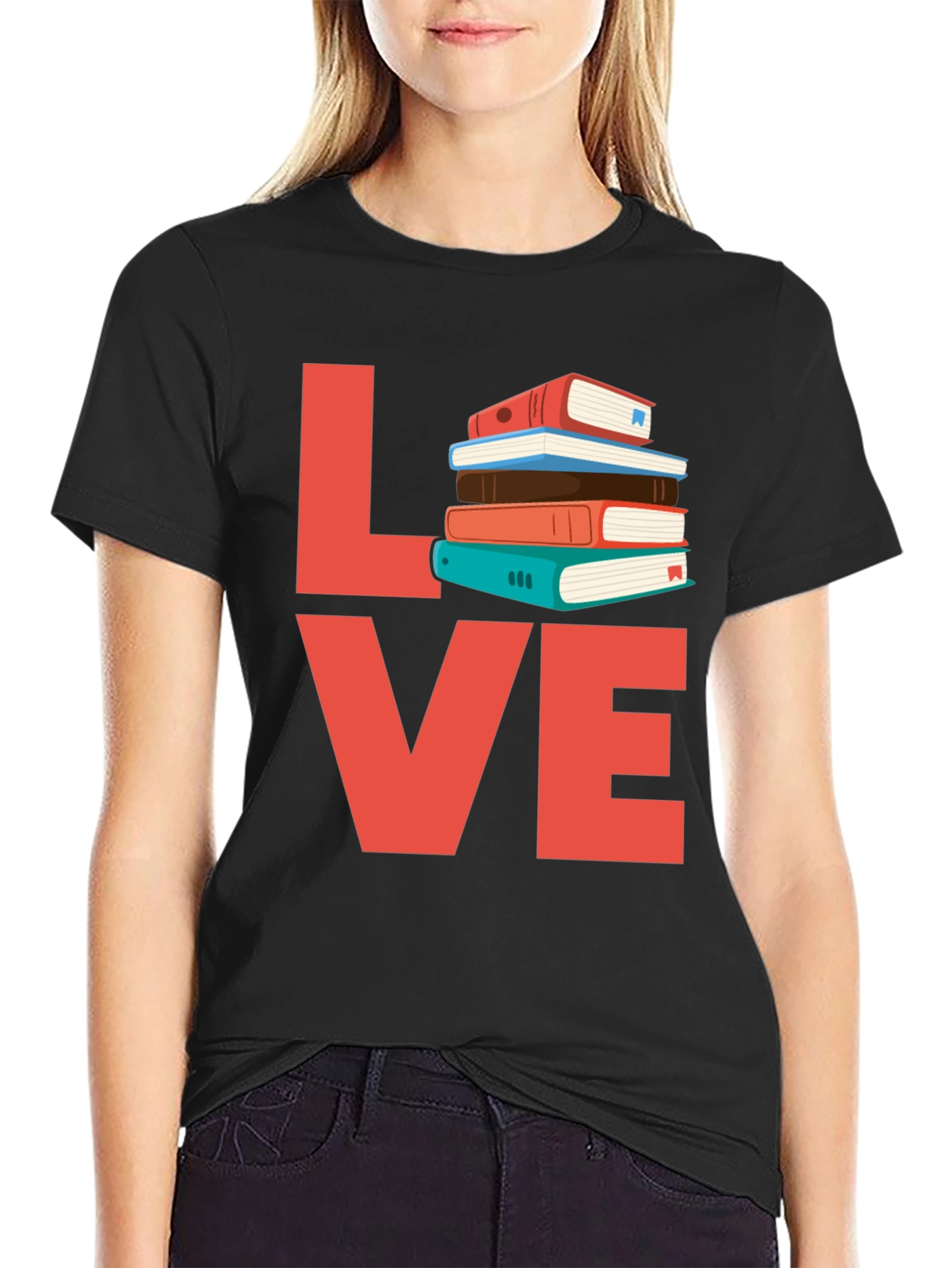 Love Books T-Shirt - Read More!