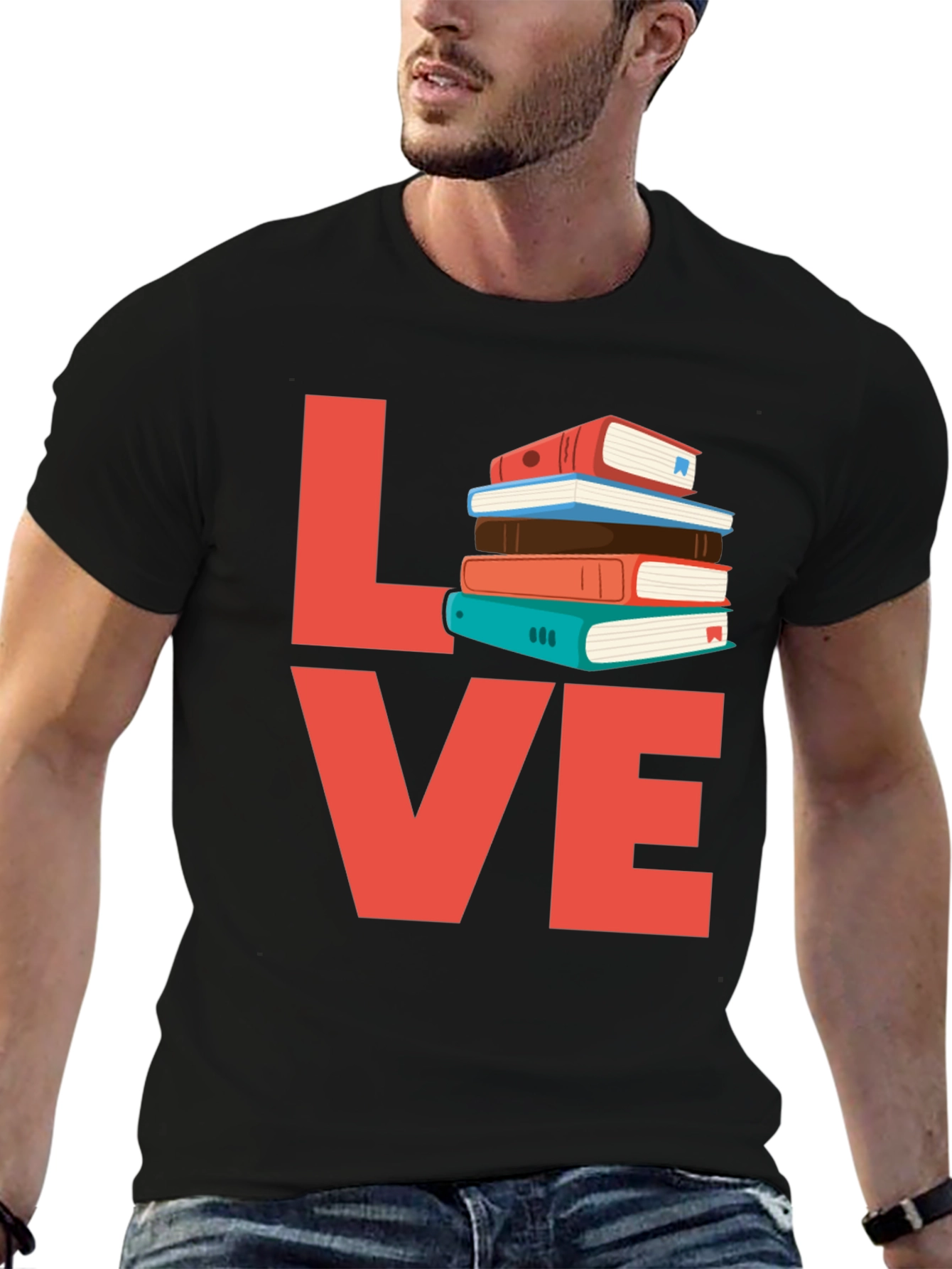 Love Books T-Shirt - Read More!