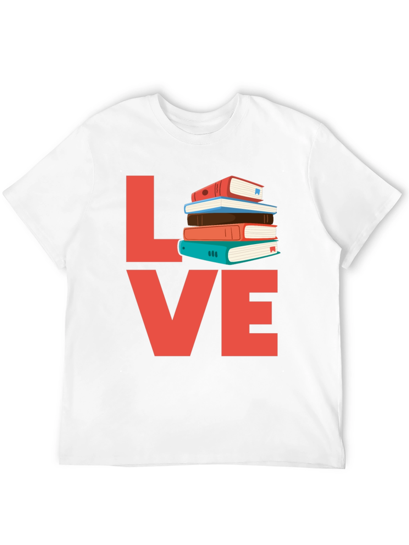 Love Books T-Shirt - Read More!