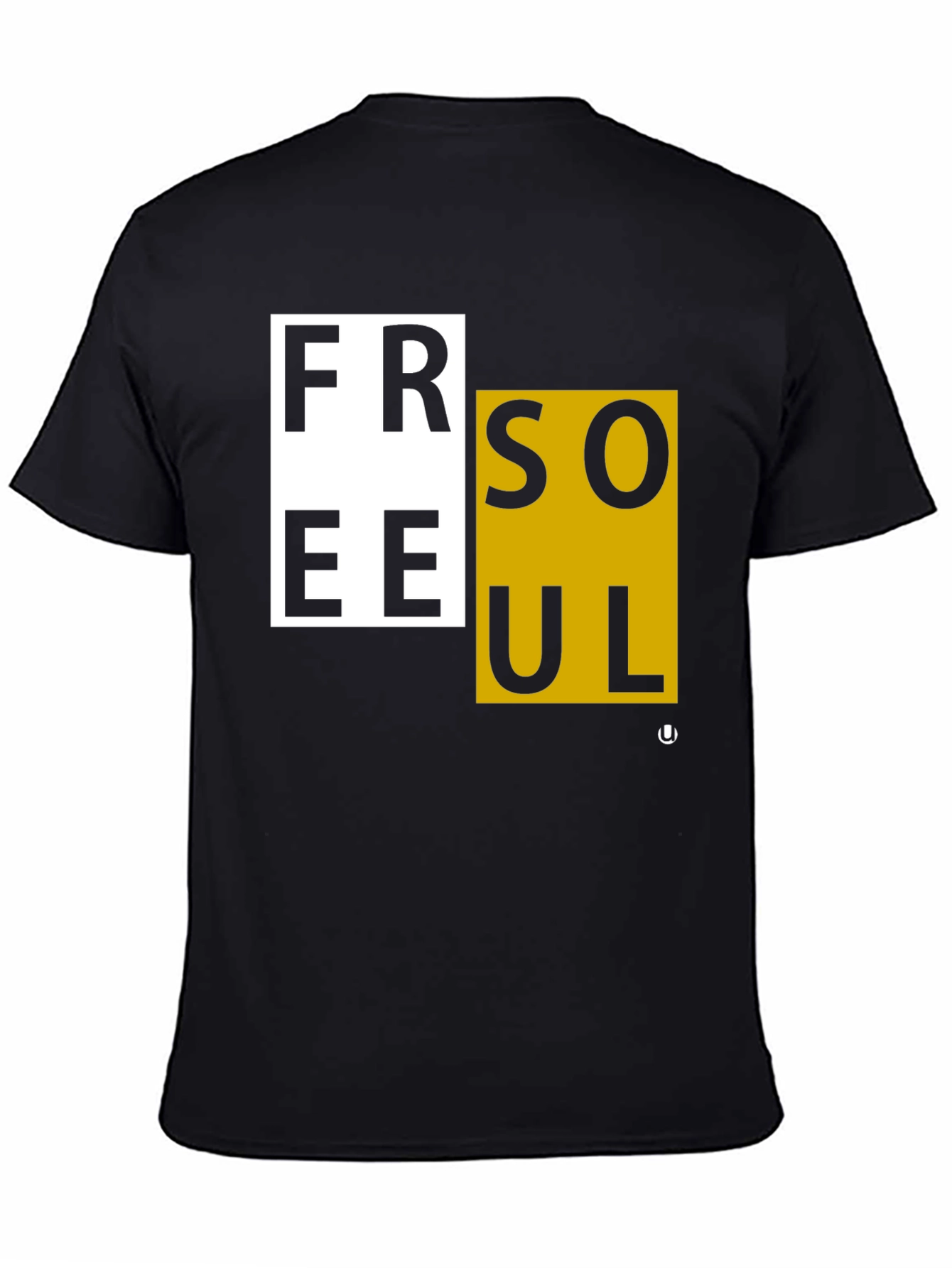 Free Soul Graphic Tee | Stylish Black T-Shirt