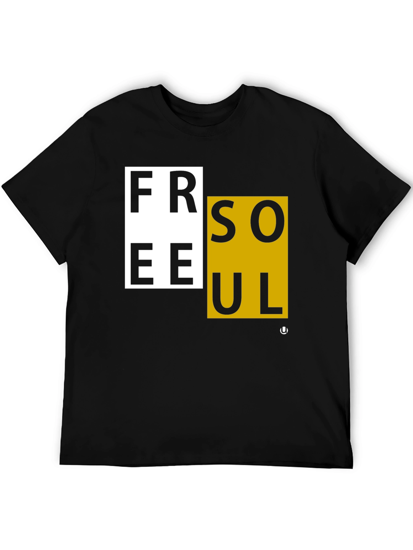 Free Soul Graphic Tee | Stylish Black T-Shirt