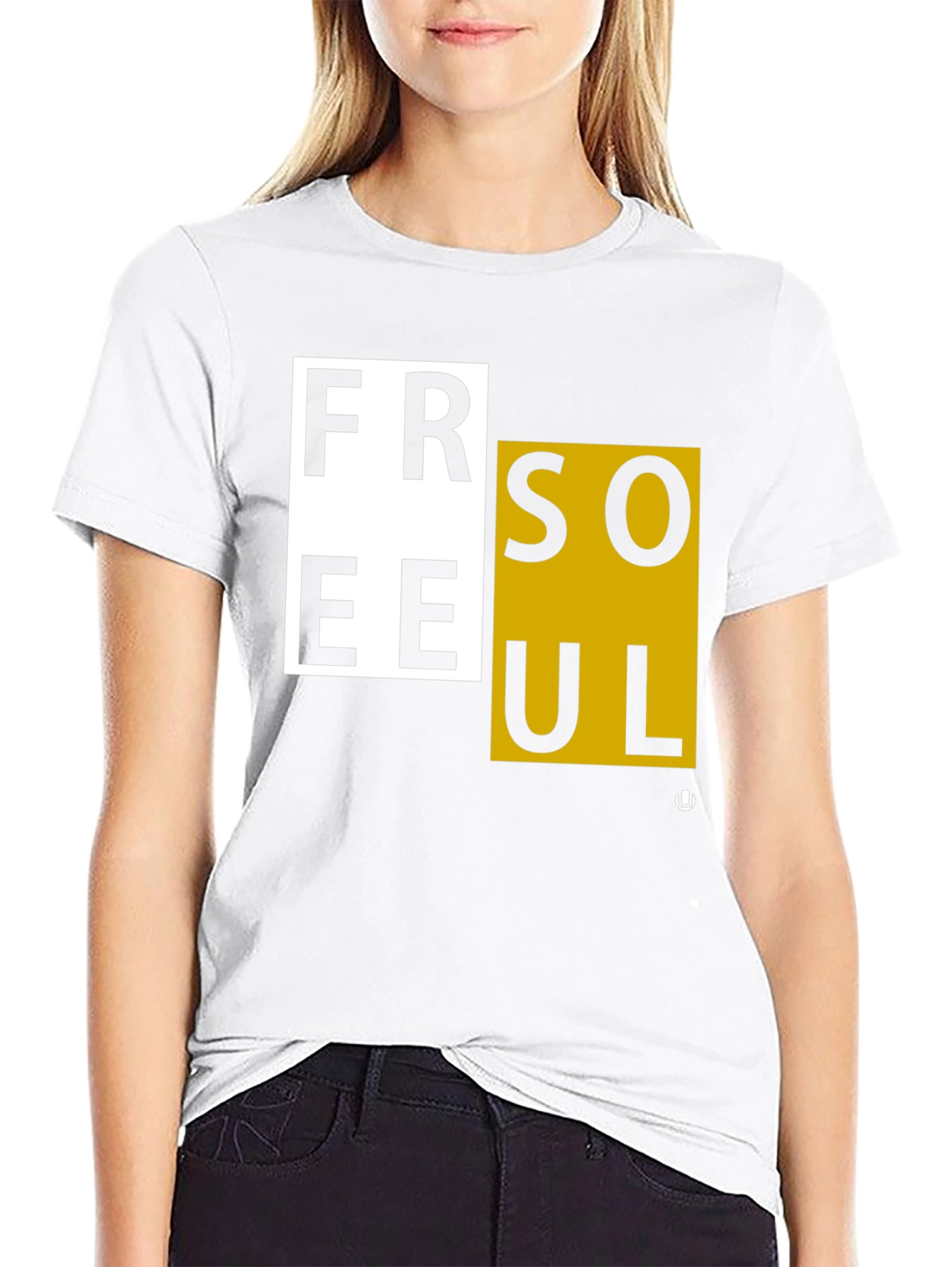 Free Soul Graphic Tee | Stylish Black T-Shirt