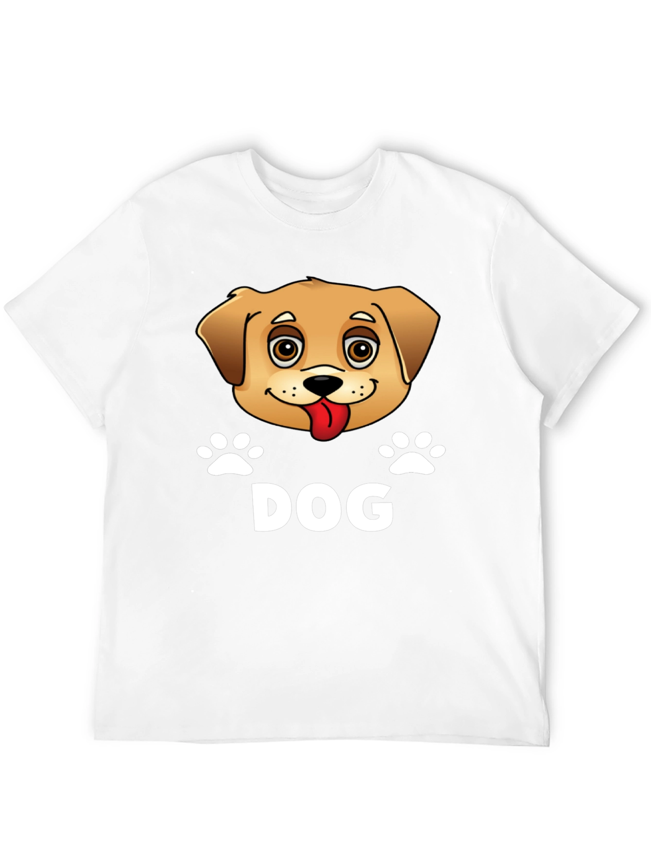 Cute Dog Cartoon Graphic Tee