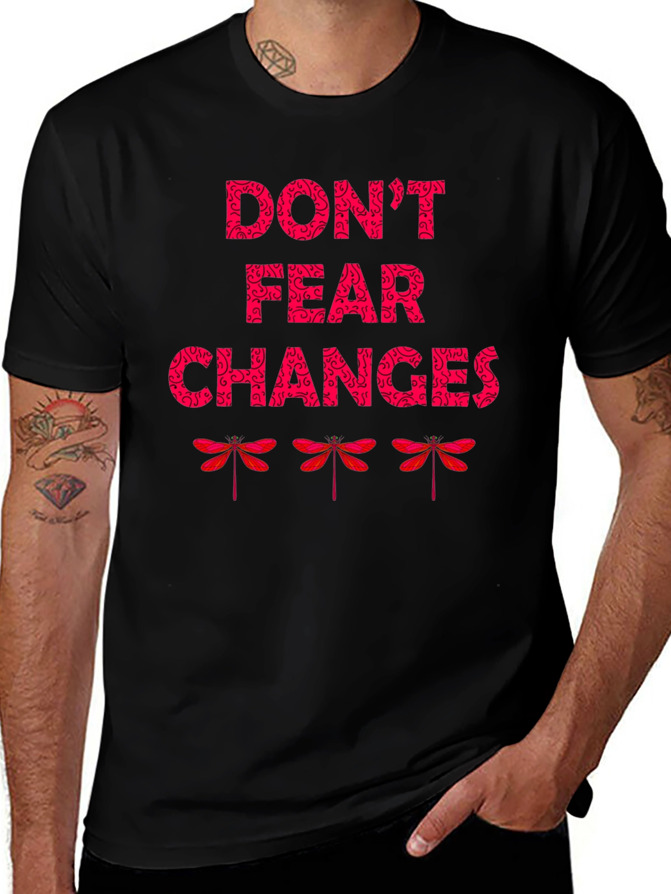 Dont Fear Changes Graphic T-Shirt