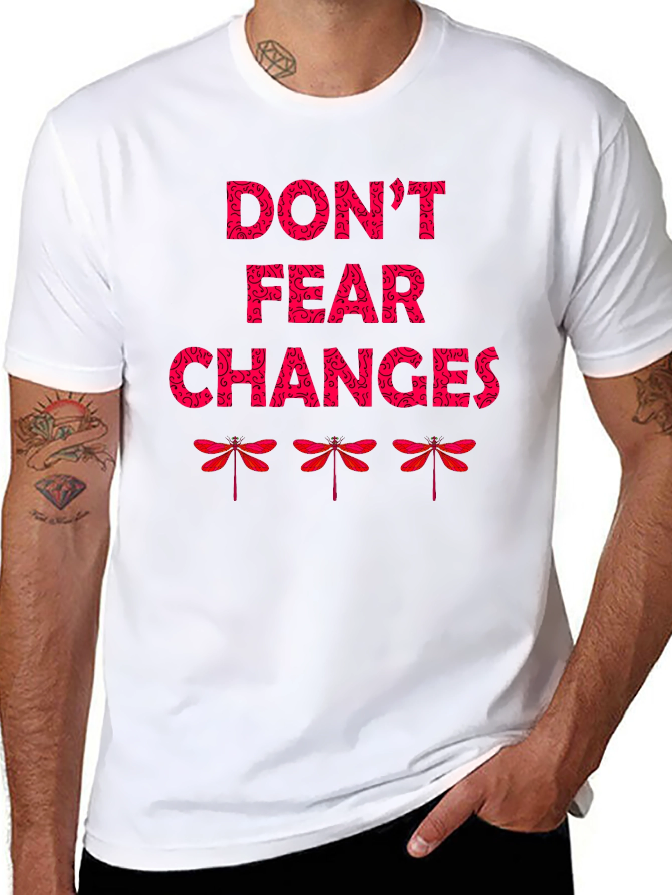 Dont Fear Changes Graphic T-Shirt
