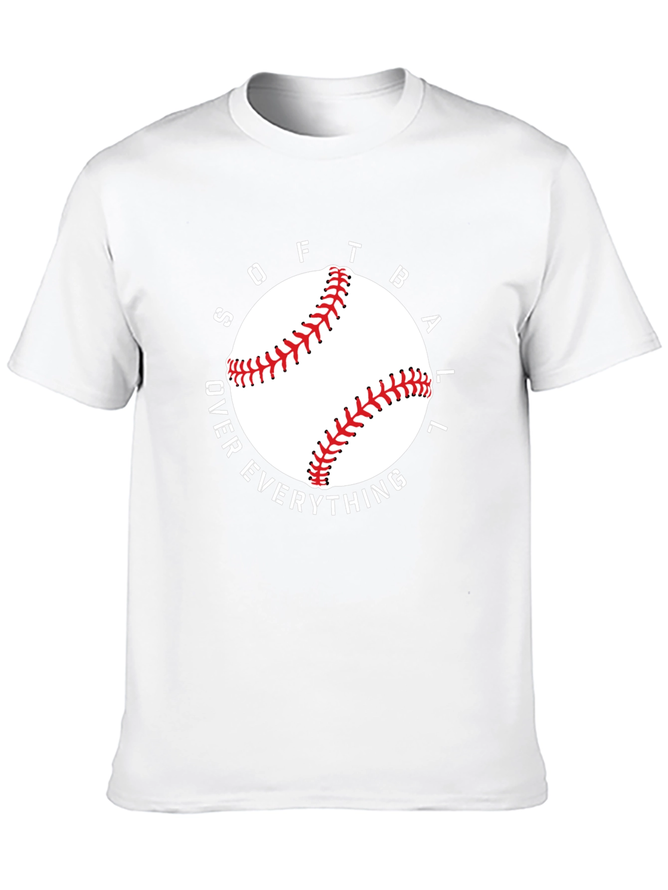 Softball Over Everything Graphic T-Shirt