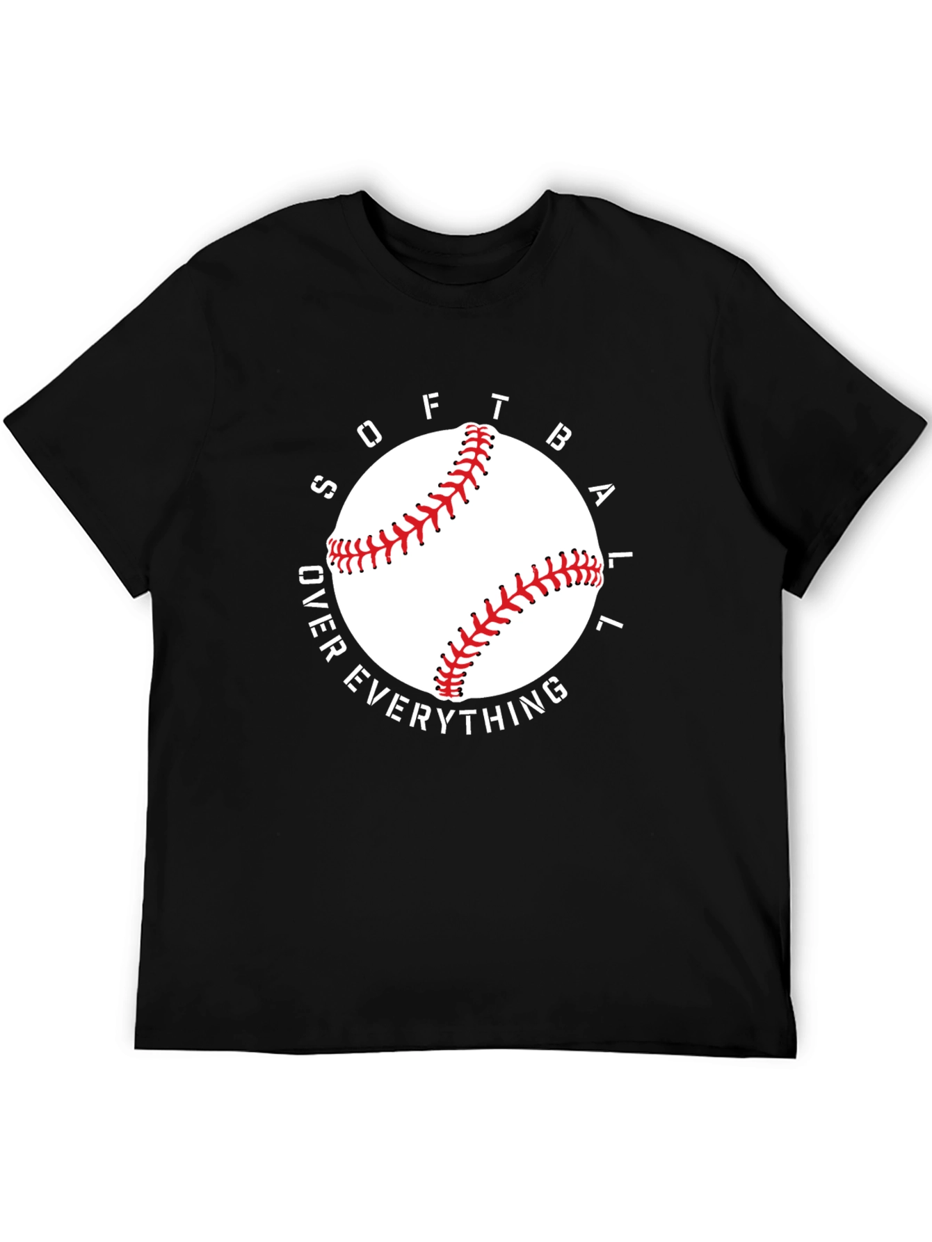 Softball Over Everything Graphic T-Shirt