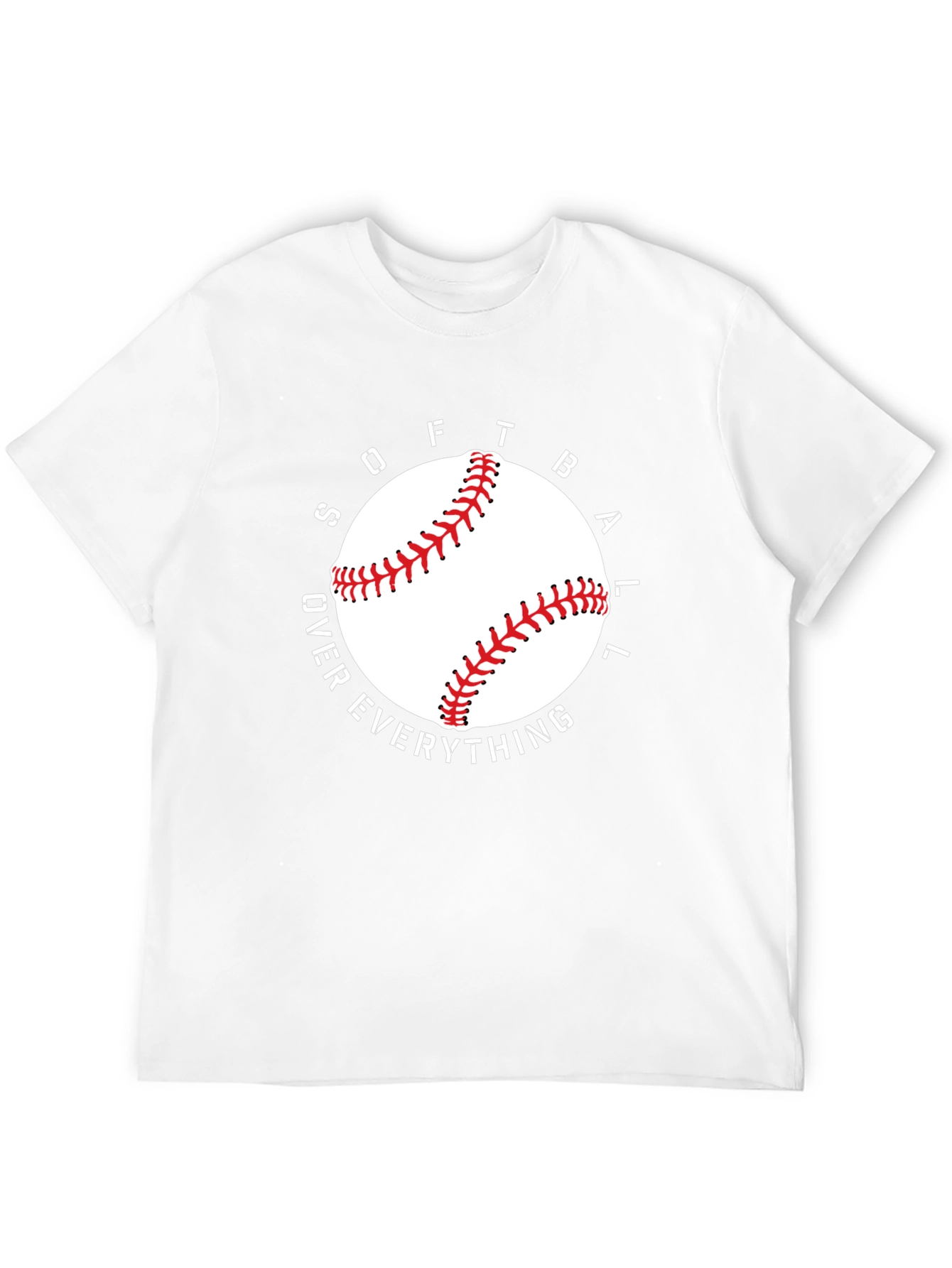 Softball Over Everything Graphic T-Shirt