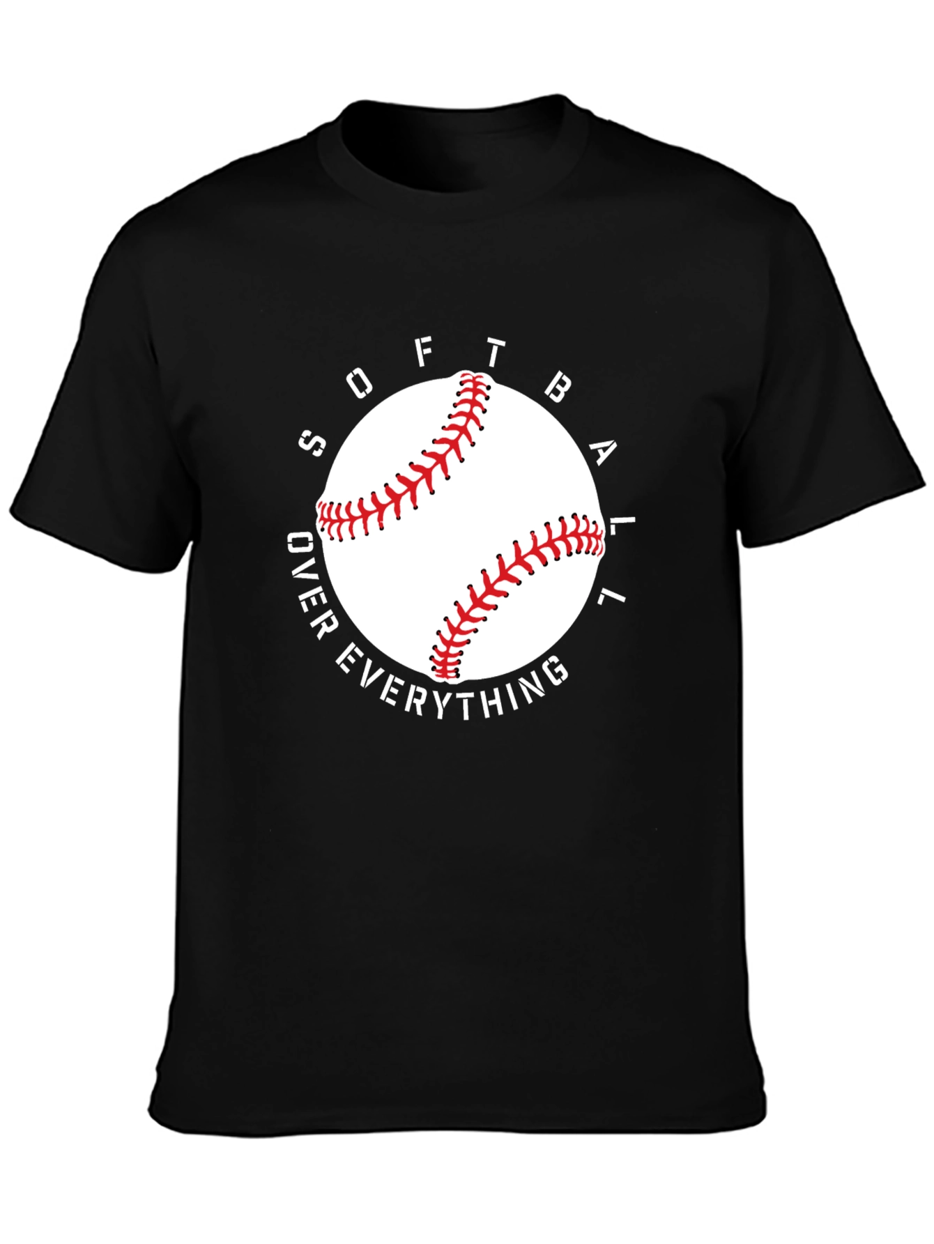 Softball Over Everything Graphic T-Shirt
