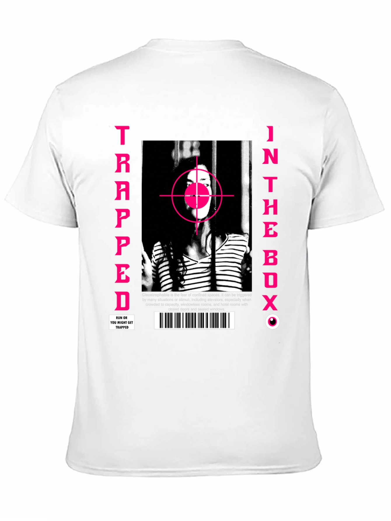 Trapped in the Box Graphic Tee - Edgy Streetwear