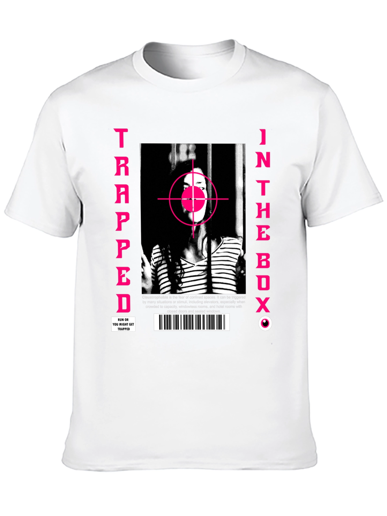 Trapped in the Box Graphic Tee - Edgy Streetwear