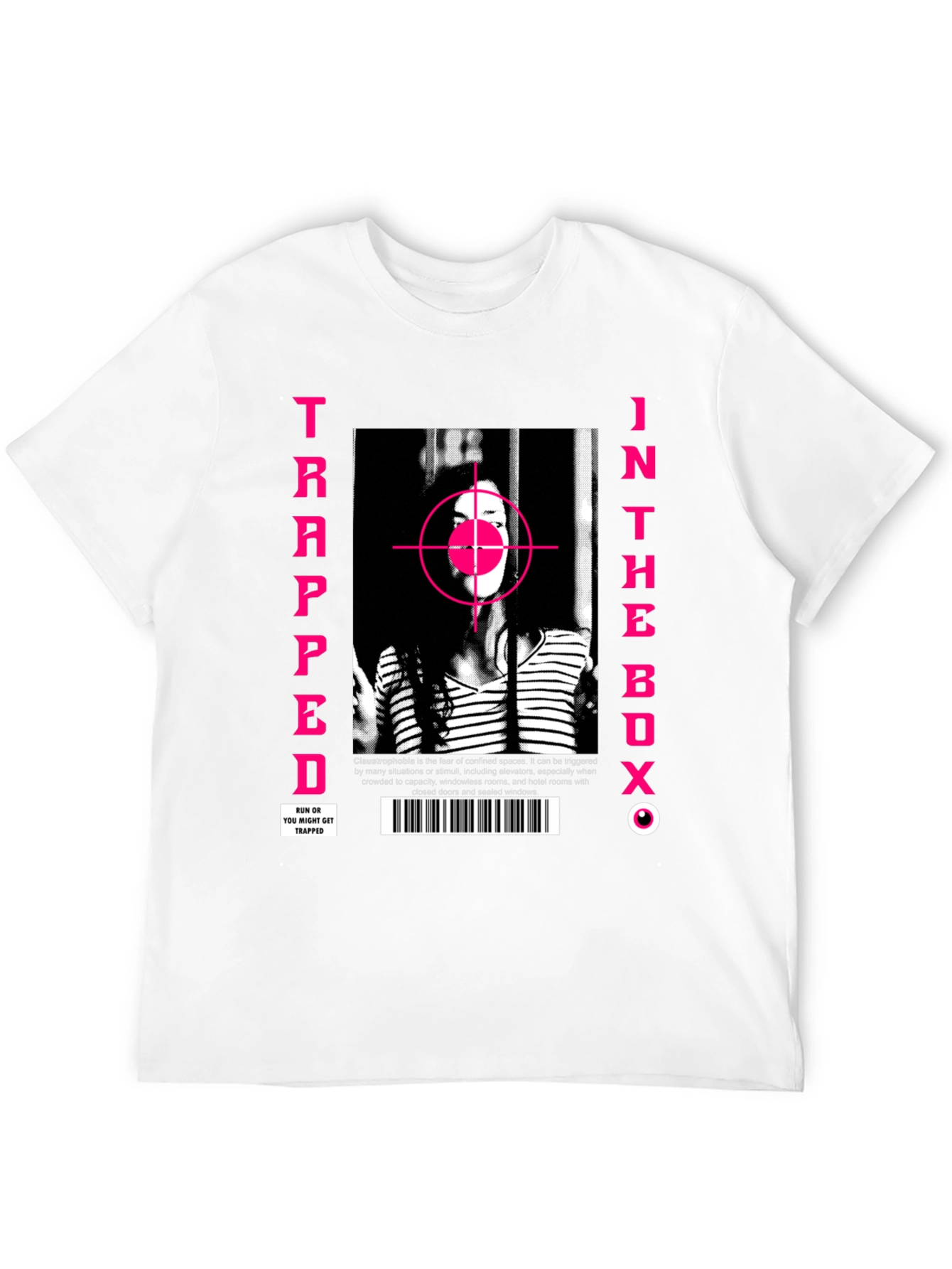 Trapped in the Box Graphic Tee - Edgy Streetwear