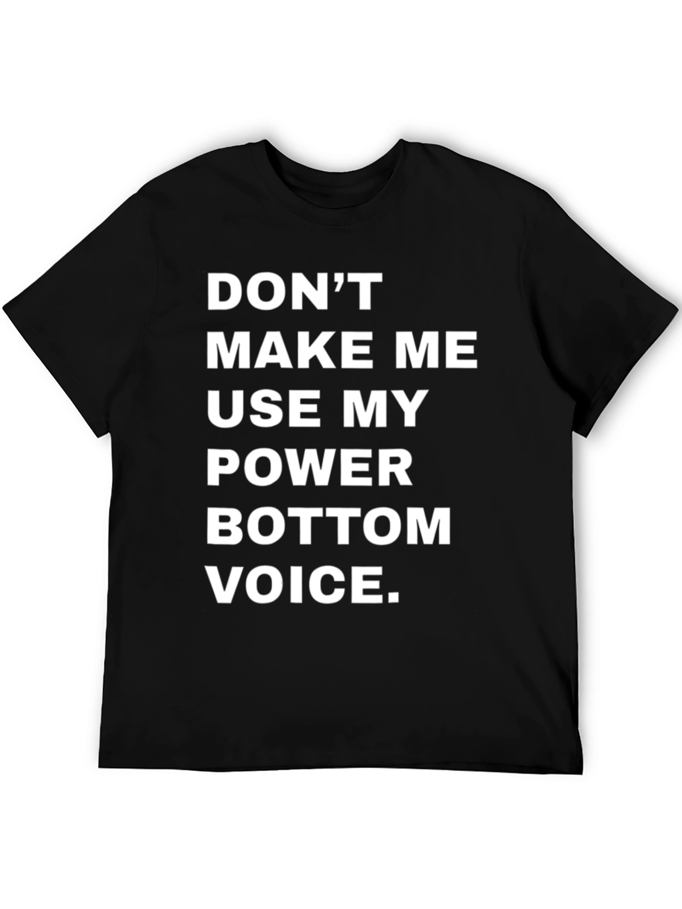 Power Bottom Voice Graphic Tee