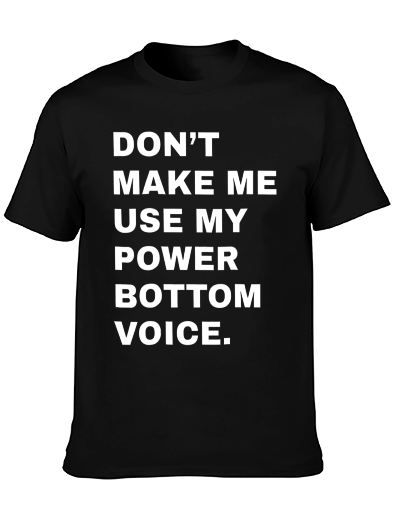 Power Bottom Voice Graphic Tee