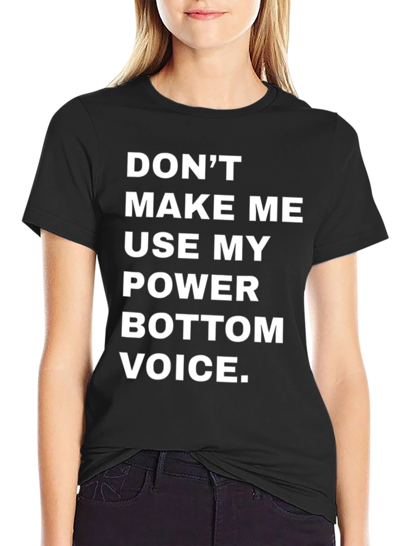 Power Bottom Voice Graphic Tee
