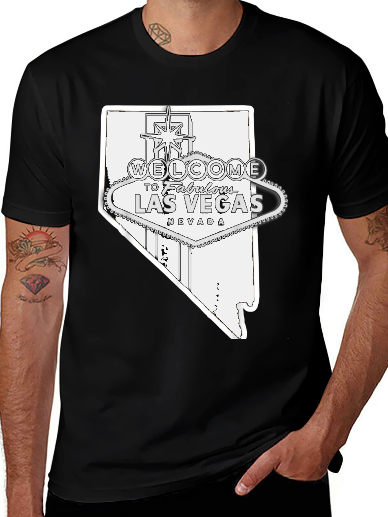 Las Vegas Nevada Graphic Tee