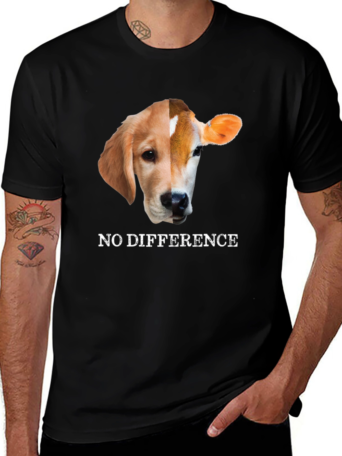 No Difference Vegan Graphic T-Shirt
