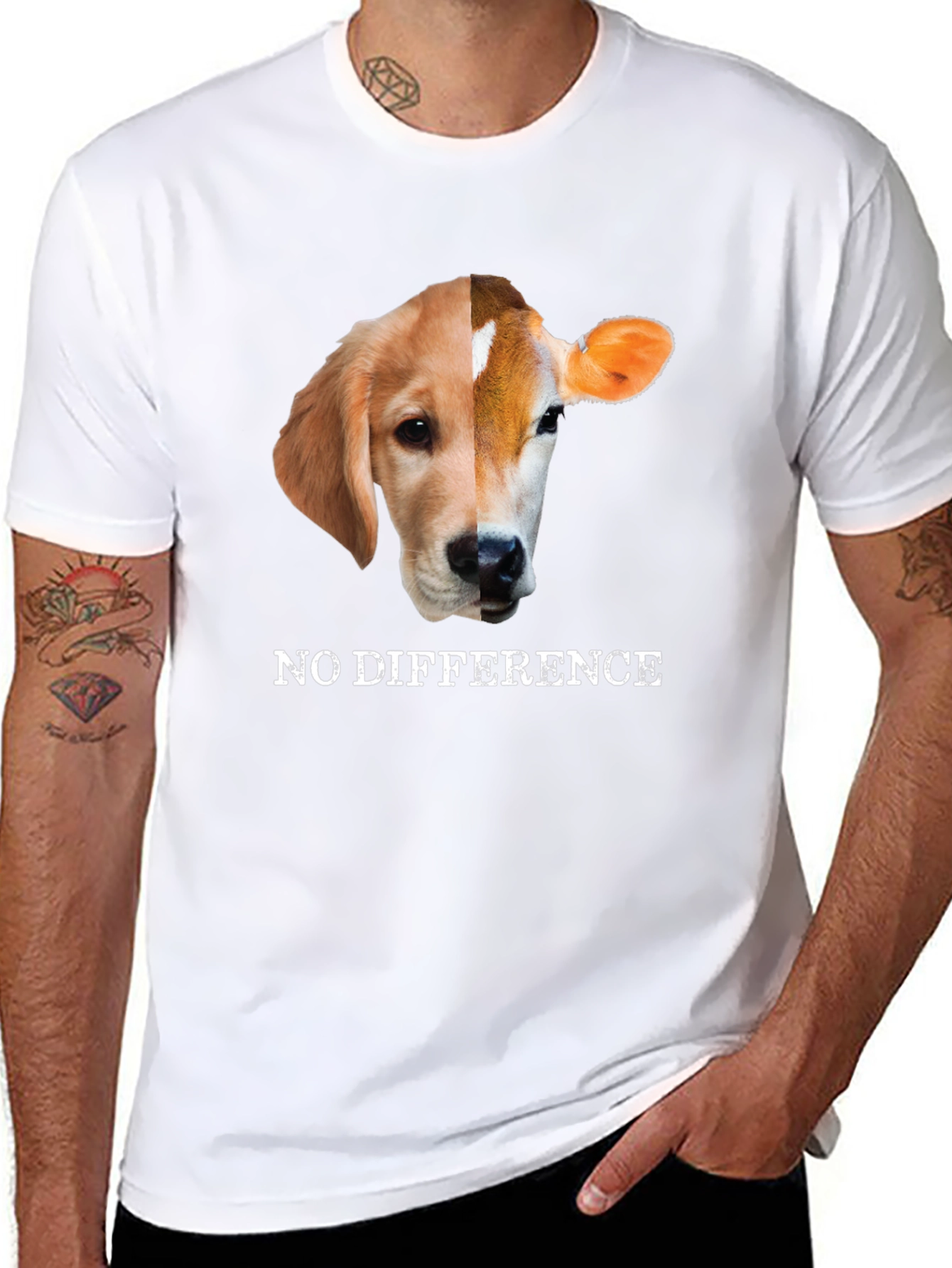 No Difference Vegan Graphic T-Shirt