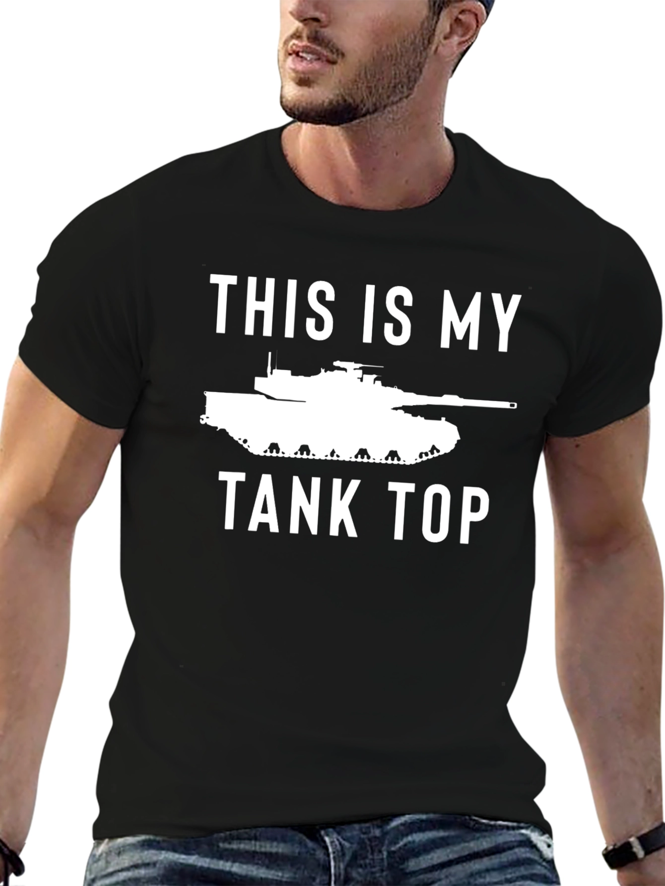 This is My Tank Top - Funny Graphic Tee