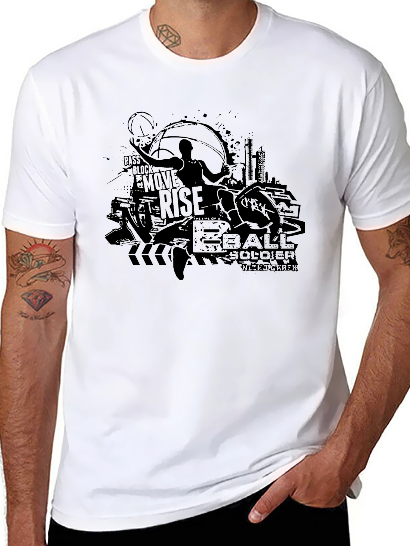 Rise B-Ball Soldier Tee