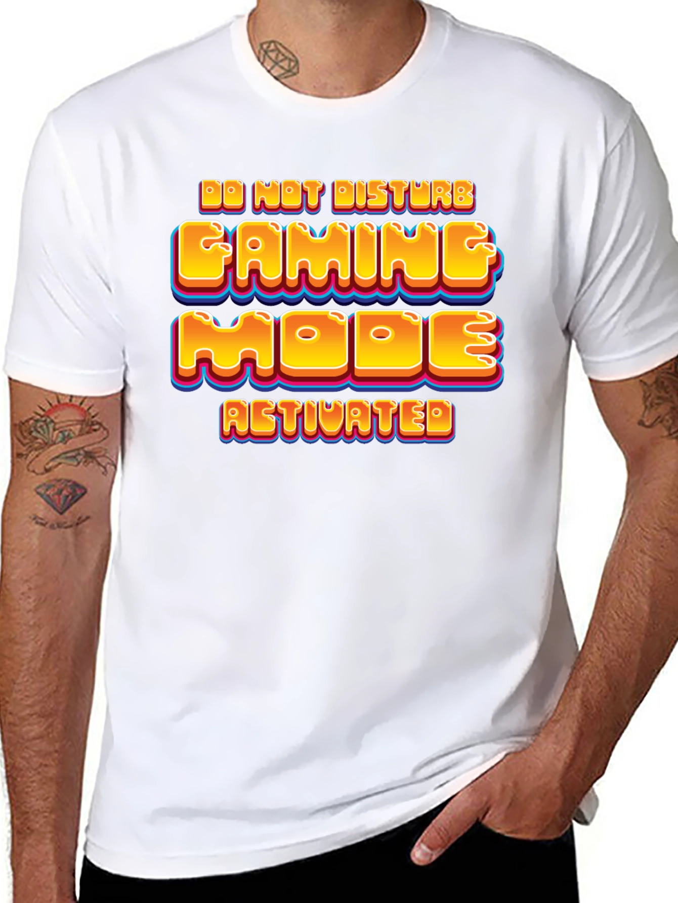 Gaming Mode Activated Graphic T-Shirt