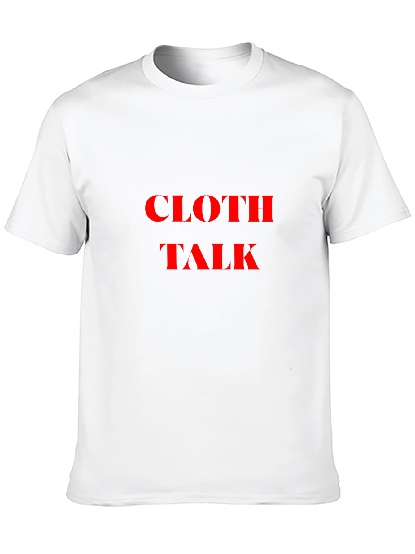Cloth Talk Black Tee