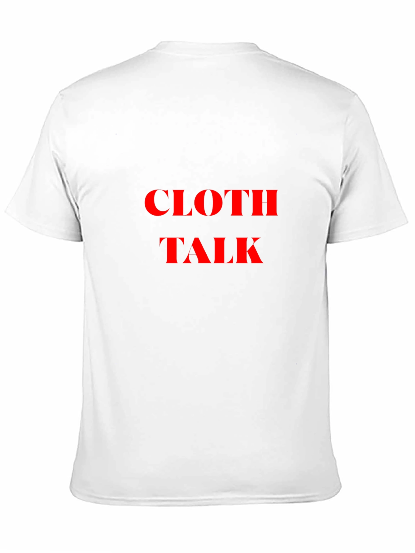 Cloth Talk Black Tee