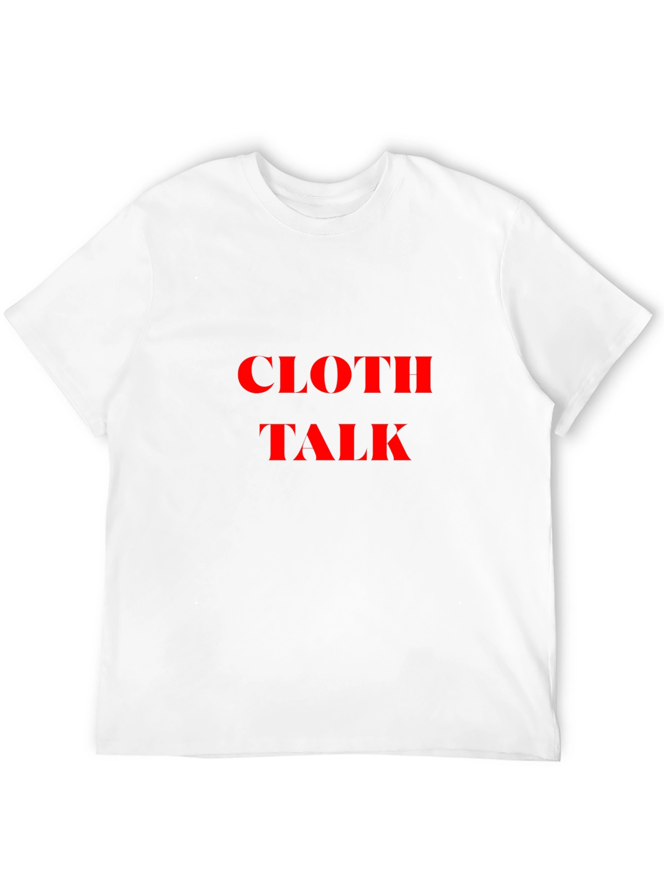 Cloth Talk Black Tee