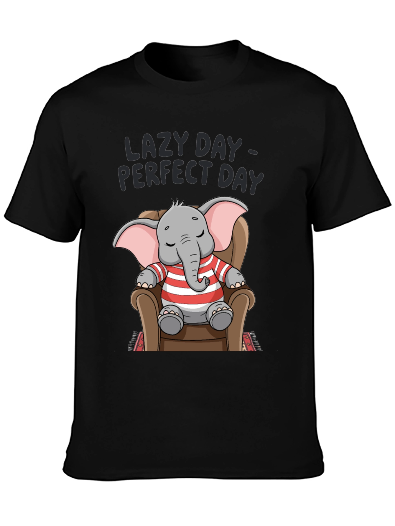 Lazy Day Elephant T-Shirt