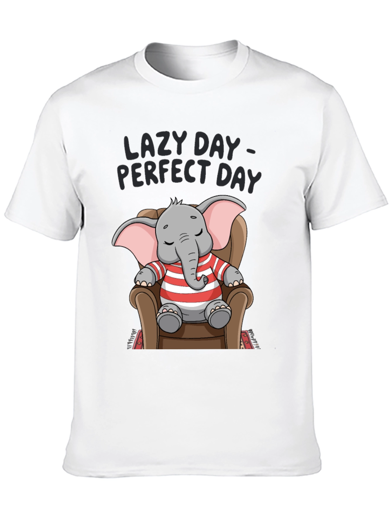 Lazy Day Elephant T-Shirt