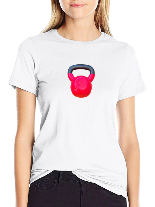 Kettlebell Graphic T-Shirt - Fitness Fashion Tee