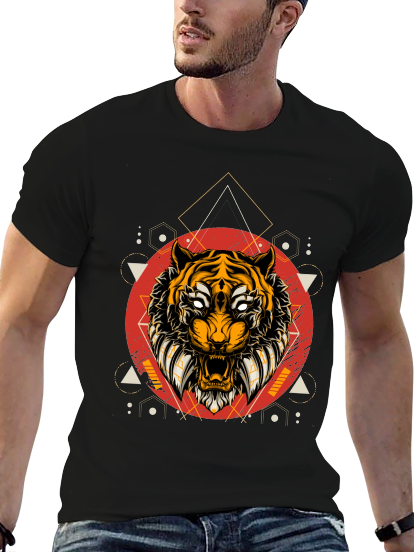 Graphic Tiger Tee - Bold Streetwear Style