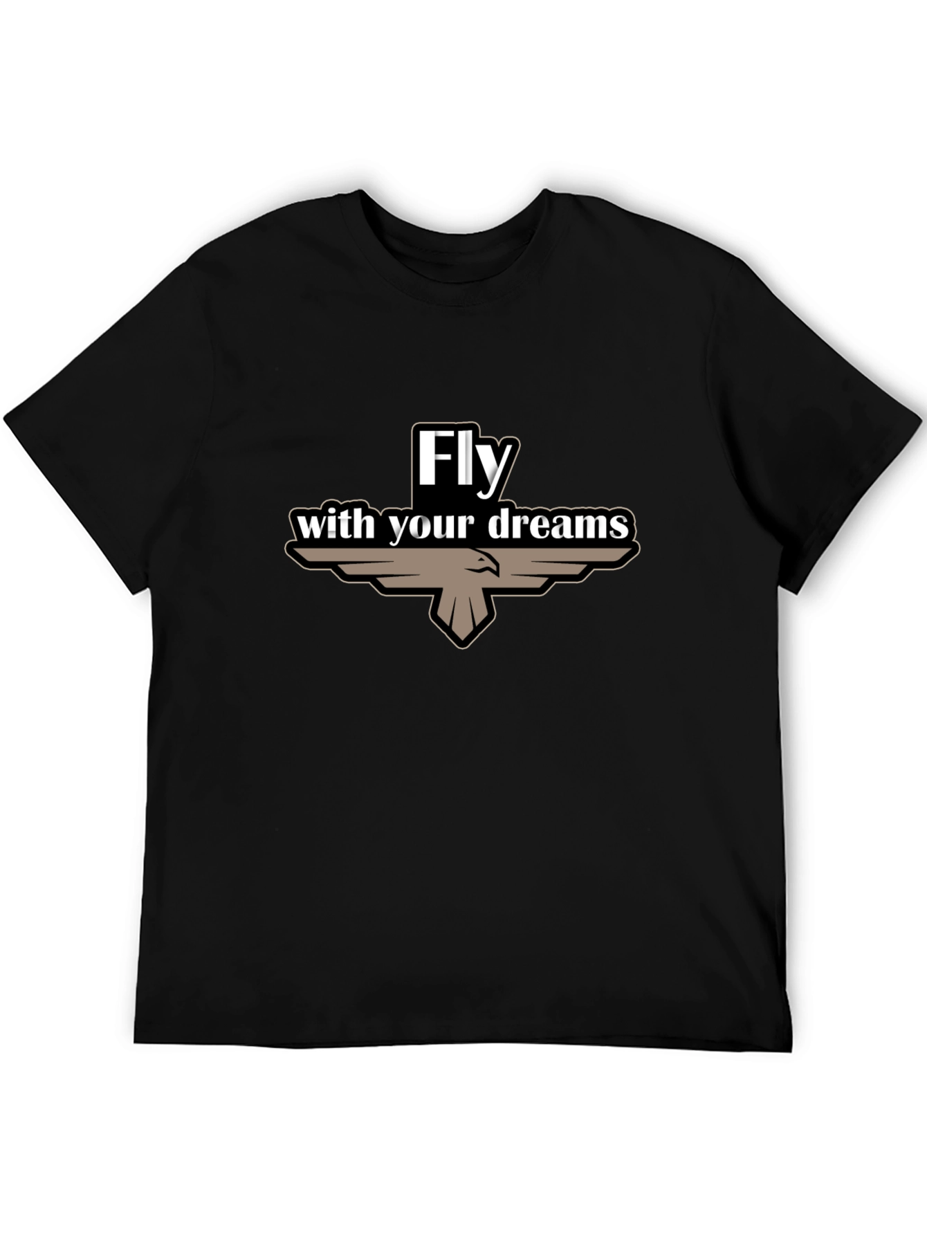 Fly With Your Dreams Black T-Shirt