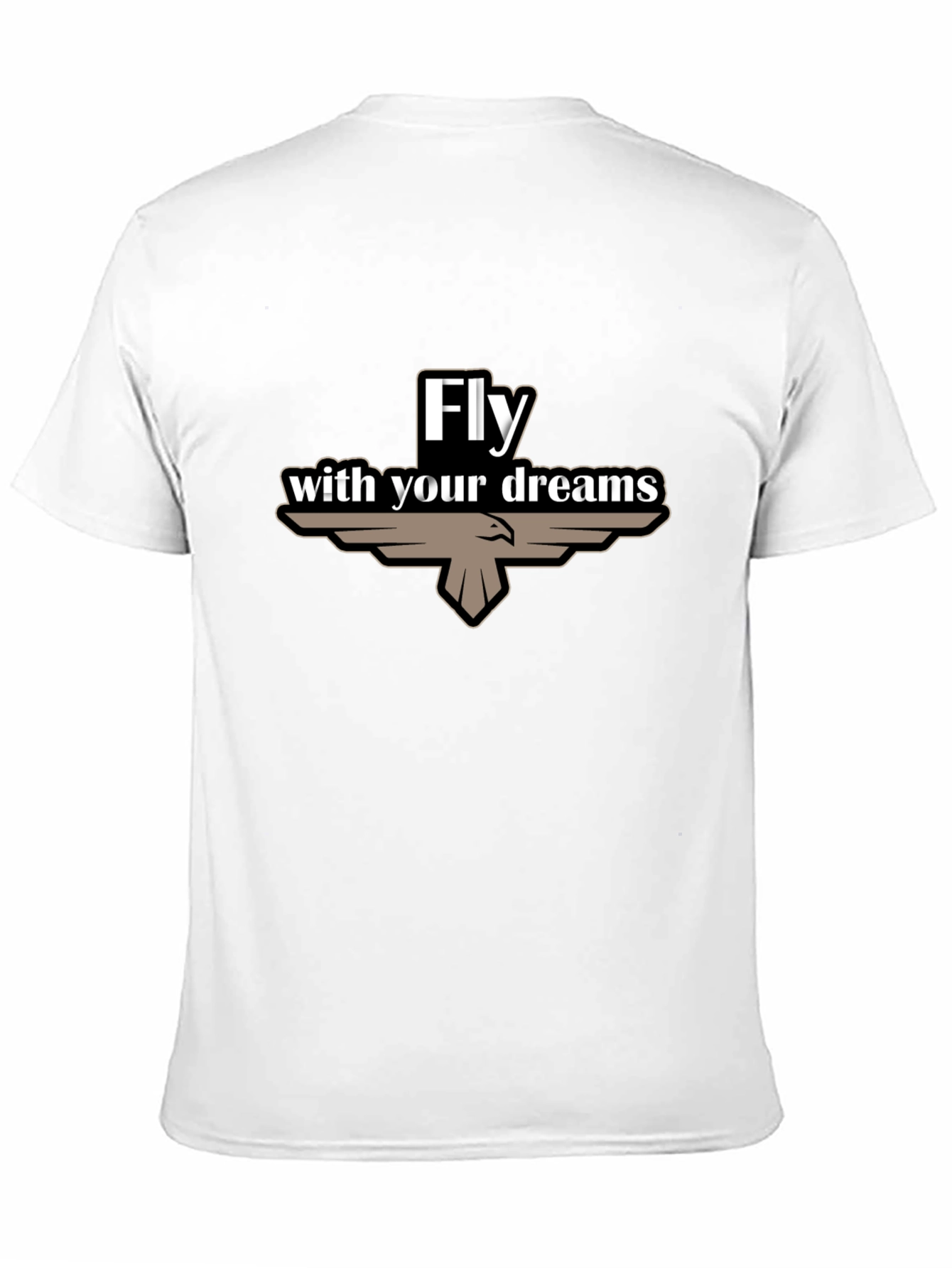 Fly With Your Dreams Black T-Shirt