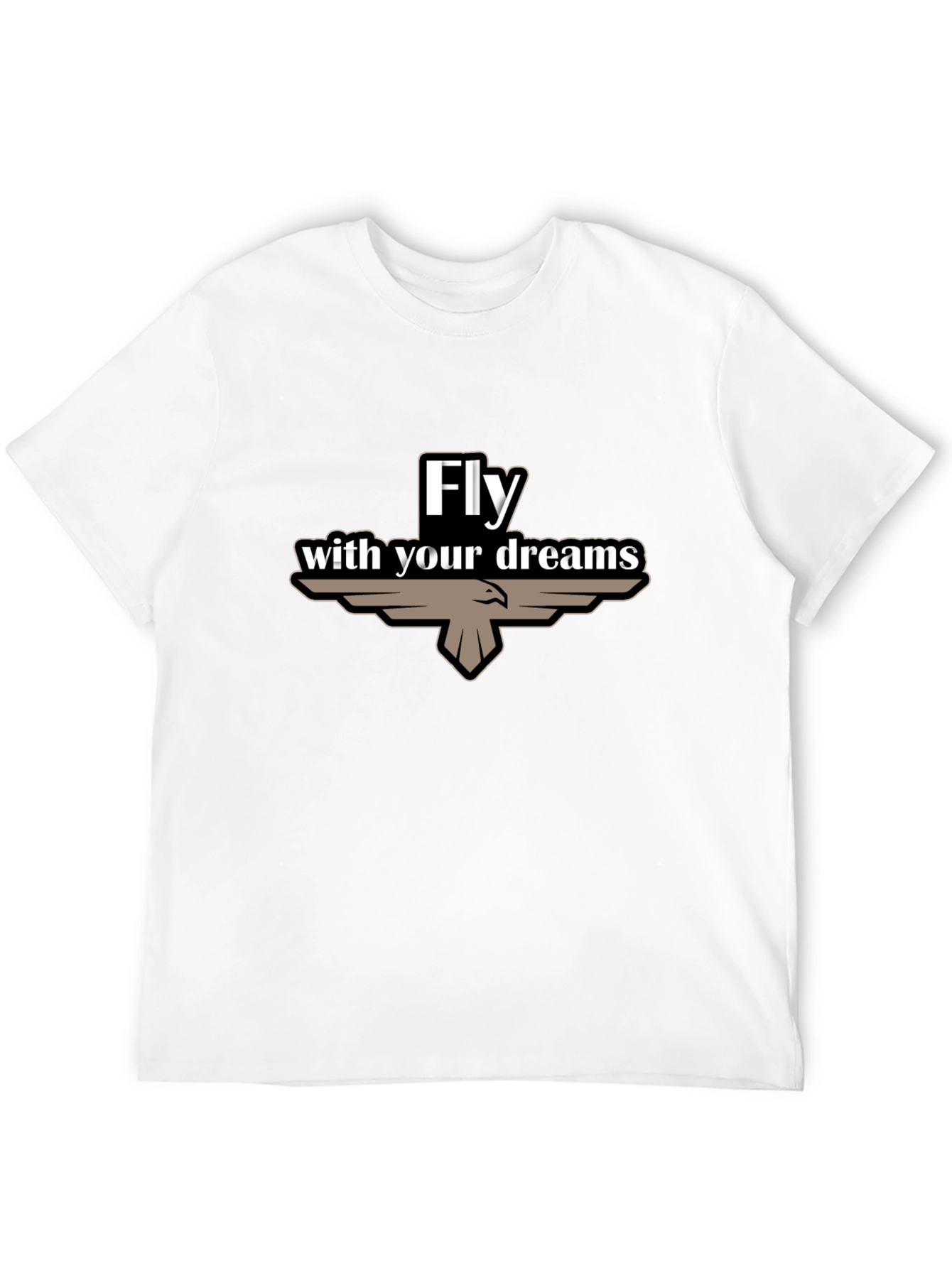 Fly With Your Dreams Black T-Shirt