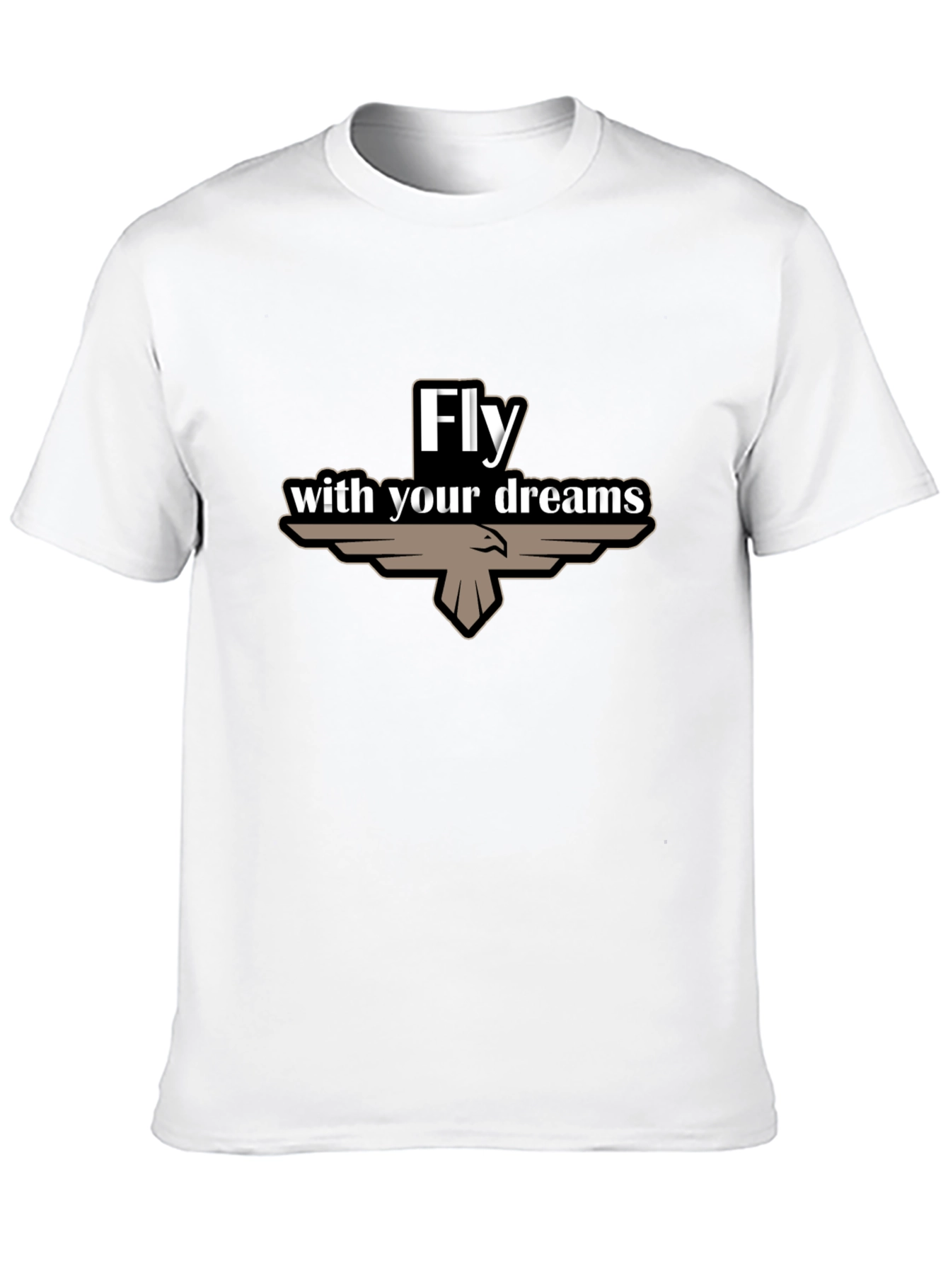 Fly With Your Dreams Black T-Shirt