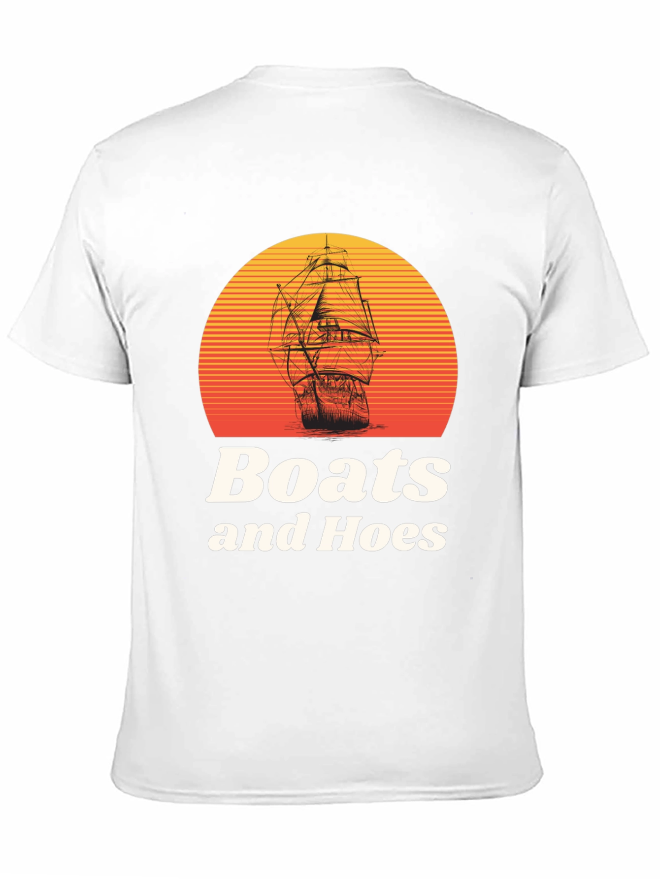 Boats and Hoes Graphic T-Shirt
