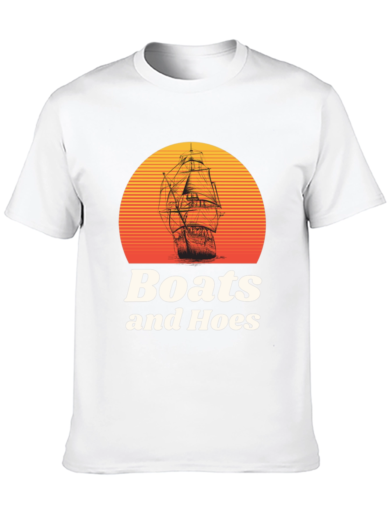 Boats and Hoes Graphic T-Shirt