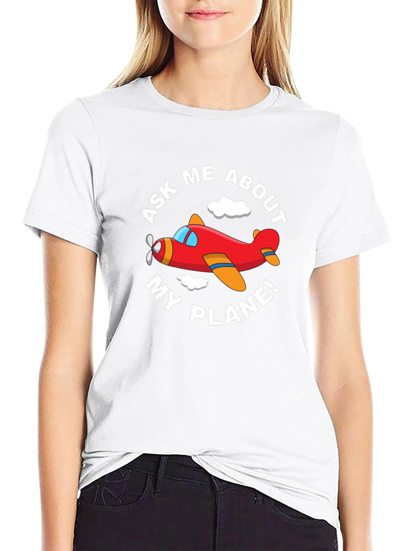 Ask Me About My Plane! Funny Airplane T-Shirt