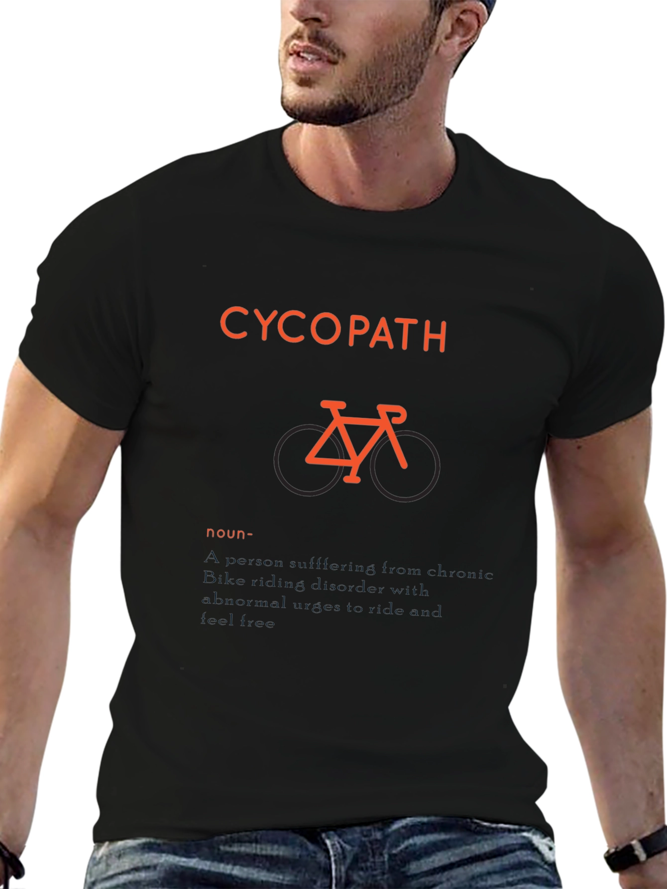Cycopath T-Shirt - Cycling Humor Tee