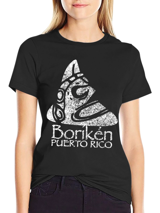 Boriken Puerto Rico T-Shirt - Black
