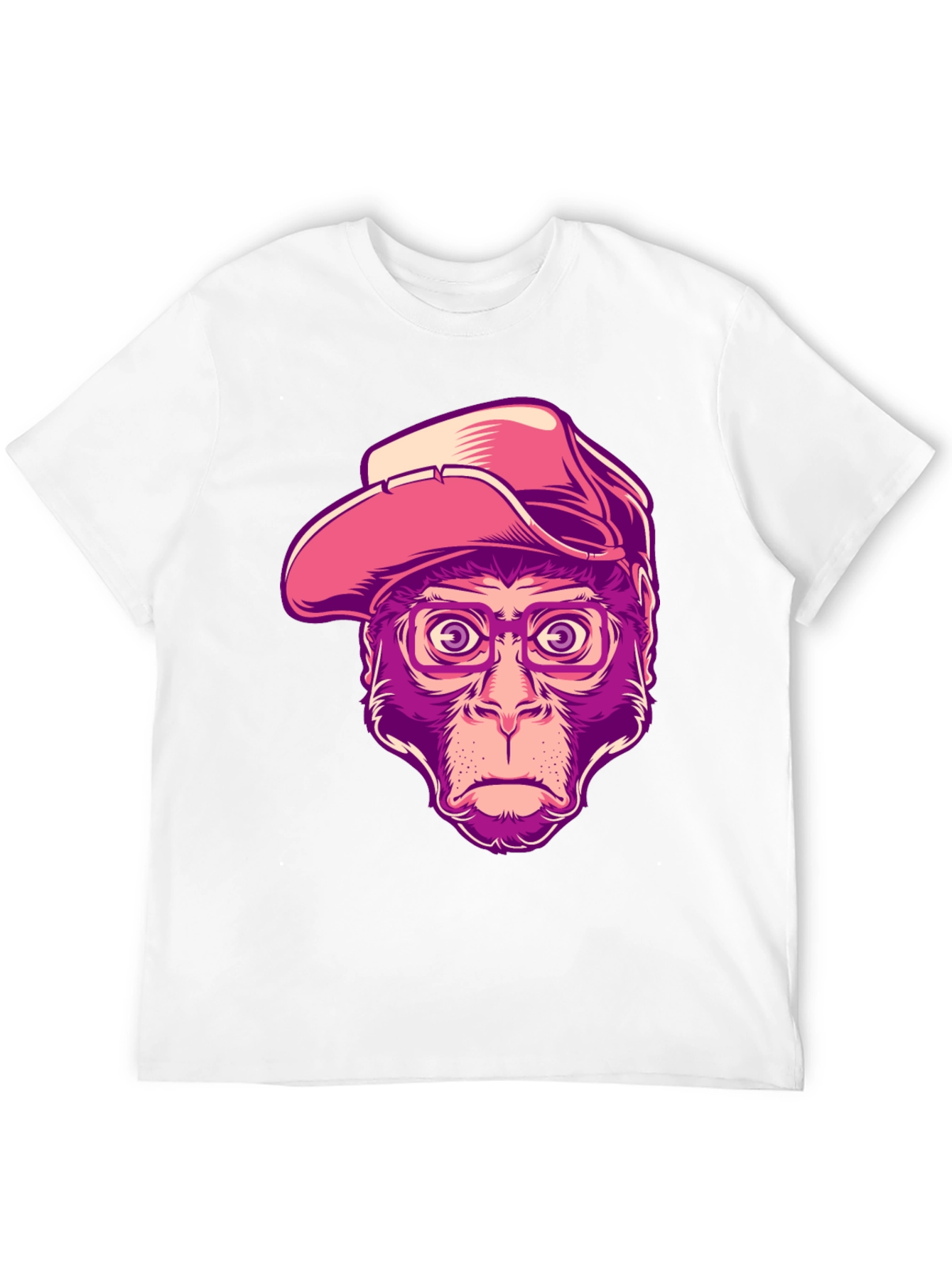 Monkey Cowboy T-Shirt - Unique Graphic Tee
