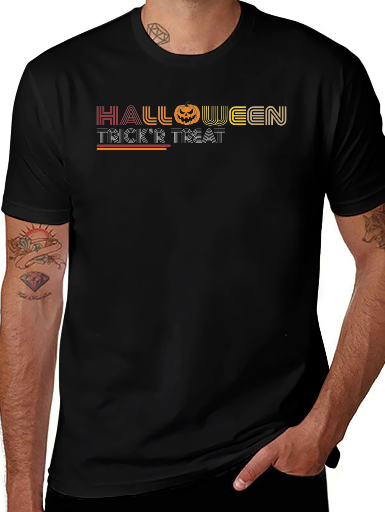 Halloween Trickr Treat Graphic T-Shirt